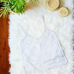 ✨5 FOR $25!✨ Victoria's Secret Soft Gray Velvet Tank Top
